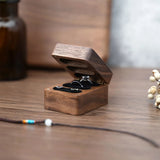 Wooden Jewelry Storage Box for Earrings, Rings - Home Organizer