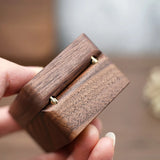 Wooden Jewelry Storage Box for Earrings, Rings - Home Organizer