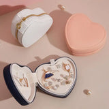 Portable Jewelry Storage Box PU Leather Display Case