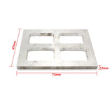 Aluminum Jewelry Mold Frame Molding Machine Accessories
