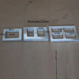 Aluminum Jewelry Mold Frame Molding Machine Accessories
