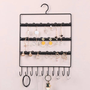 Metal Jewellery Wall Hanger Display Holder Organizer