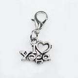 20 pcs Sports Pendant Accessories Baseball Football Hockey Basketball
