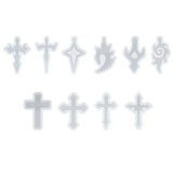 Cross Pendant Resin Casting Mold for DIY Jewelry