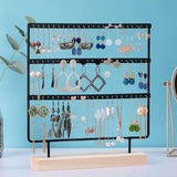 Metal Pendant Stud Earrings Organizer Home Decor