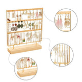 Metal Pendant Stud Earrings Organizer Home Decor