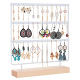 Metal Pendant Stud Earrings Organizer Home Decor