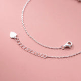 925 Sterling Silver Butterfly Anklets for Women
