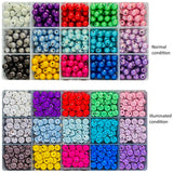 30pcs*15 Colors 3D Miracle Beads Kit Set Acrylic Jewelry Beads DIY Crafts