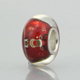 925 Sterling Silver Christmas Snowman Reindeer Charm Bead