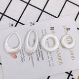 Geometric Drop Earrings Pendant 40pcs Acrylic Pearl Charms DIY