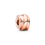 925 Sterling Silver Rose Clover Bead DIY Jewelry Accessory