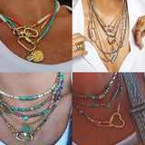 Chain Lock Hook Spiral Clasps DIY Necklace Bracelets