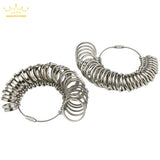 Metal Ring Measuring Tool Finger Ring Sizer 1-33 Measure Tool