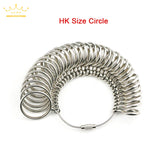 Metal Ring Measuring Tool Finger Ring Sizer 1-33 Measure Tool
