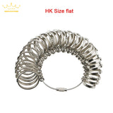 Metal Ring Measuring Tool Finger Ring Sizer 1-33 Measure Tool