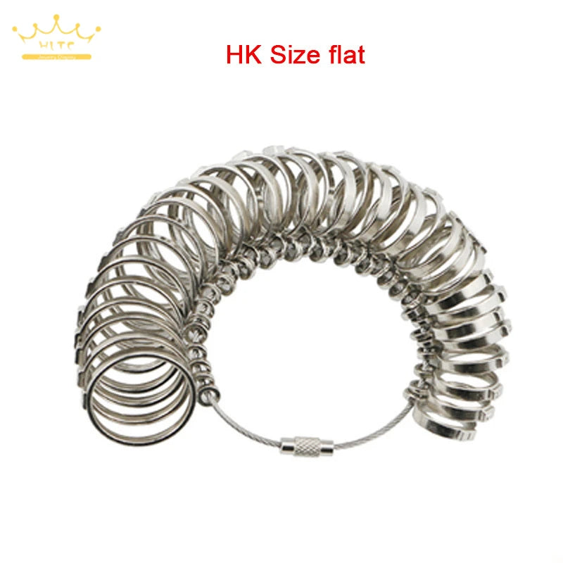 Metal Ring Measuring Tool Finger Ring Sizer 1-33 Measure Tool