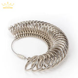 Metal Ring Measuring Tool Finger Ring Sizer 1-33 Measure Tool