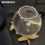 Skull & Ball Beaded Retractable Bracelet for Party