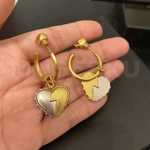 Detachable Magnet Love Pendant Earrings for Lovers