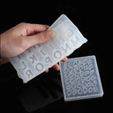 Epoxy Resin Jewelry Molds Set for Letter Casting