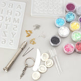 Epoxy Resin Jewelry Molds Set for Letter Casting