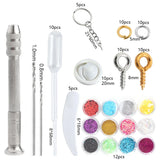 Epoxy Resin Jewelry Molds Set for Letter Casting