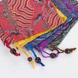 Silk Jewelry Bag 10x14cm Drawstring Pouch - 10Pcs/lot