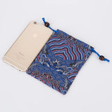 Silk Jewelry Bag 10x14cm Drawstring Pouch - 10Pcs/lot