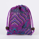 Silk Jewelry Bag 10x14cm Drawstring Pouch - 10Pcs/lot