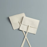 Ivory Microfiber Jewelry Suede Envelope Bag with Rope - Wedding Gift