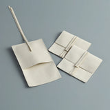 Ivory Microfiber Jewelry Suede Envelope Bag with Rope - Wedding Gift