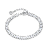 Double Layer Twin Titanium Steel Bracelet