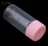 Glass Beads Container Pink 20PCs