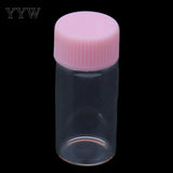 Glass Beads Container Pink 20PCs