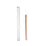 Jewelry Beads Enlarger Tool Wood Handle Holes Making DIY Reamer Tackle
