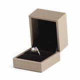 Blue Flannelette Jewelry Box 6x6.5x5cm