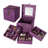 3 Layer Jewelry Box Organizer for Women