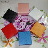 Mini Square Jewelry Gift Boxes Set of 48