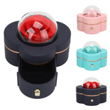 Unique Jewelry Box with Delicate Drawer and Flocking Lining