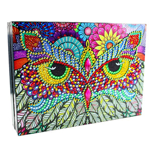 Jewelry Box Organizer PU Leather Earrings Rings Travel Portable