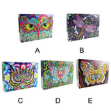 Jewelry Box Organizer PU Leather Earrings Rings Travel Portable