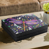 Jewelry Box Organizer PU Leather Earrings Rings Travel Portable
