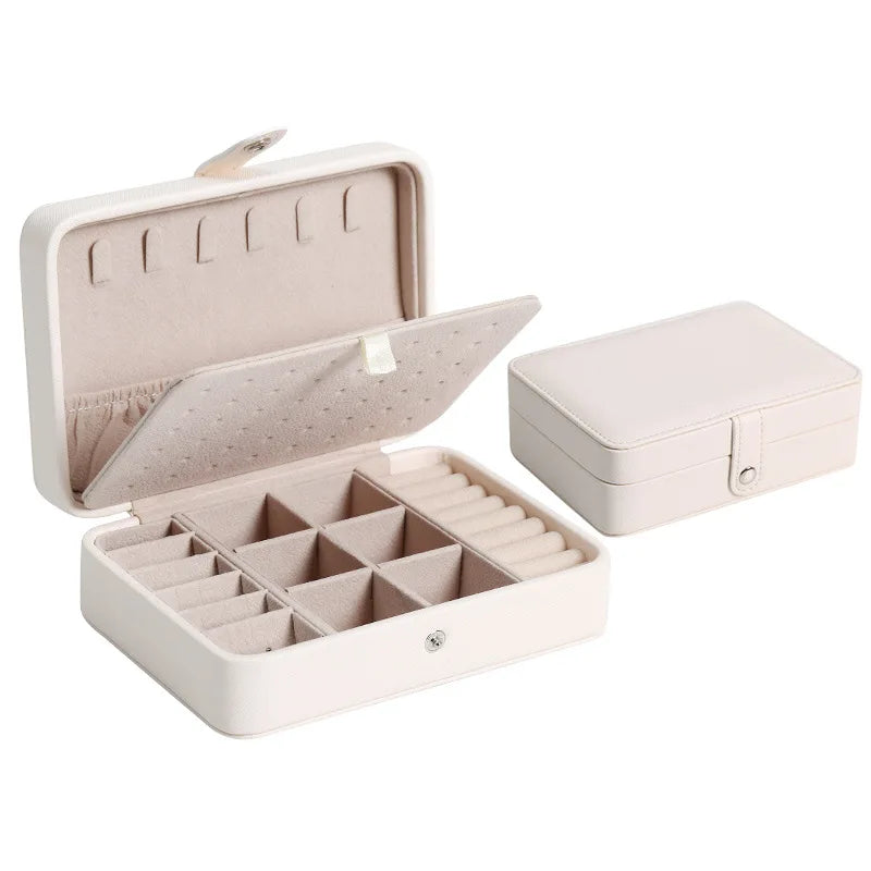 Portable Jewelry Box Organizer for Travel and Home