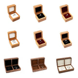 Jewelry Box Earring Storage Double Seat Ring Display Stand