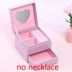 Earring Storage Box Portable Container for Women