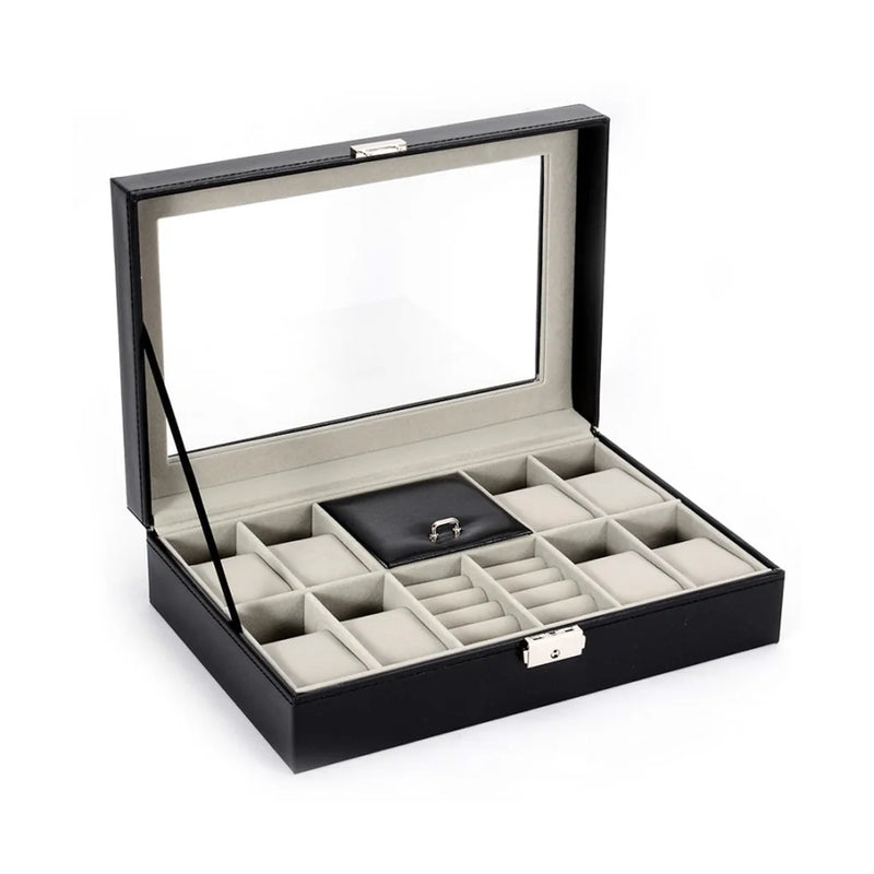Large Jewelry Box Organizer Storage Trays Holder for Bracelets Necklaces