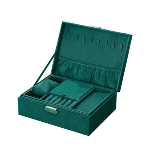 Flannel Jewelry Box Organizer for Women