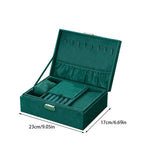 Flannel Jewelry Box Organizer for Women