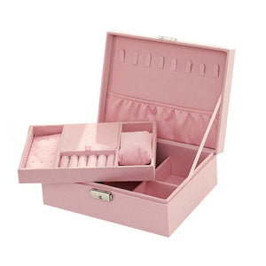 Flannel Jewelry Box Organizer for Women